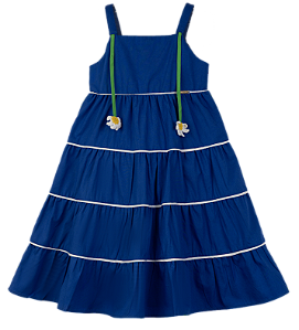 VESTIDO GALLES AZUL ROYAL