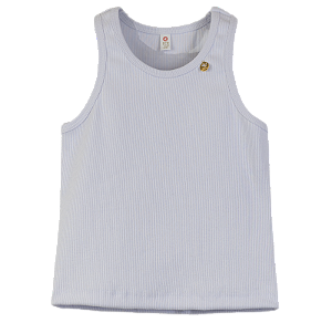 BLUSA MALHA CANELADA BRANCA