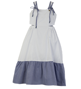 VESTIDO MAQUINETADO BRANCO