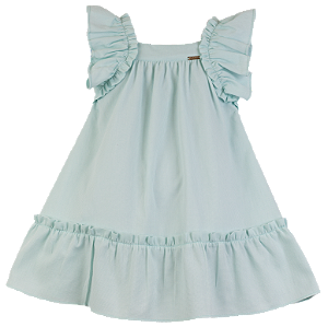 VESTIDO DONATO VERDE ÁGUA