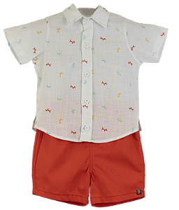 CONJUNTO CACHORRINHO MINI BRANCO