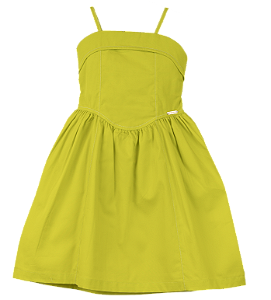 VESTIDO AMARELO NEON