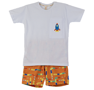 CONJUNTO ESTAMPA CAMINHO PARA O SOL