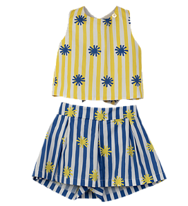 CONJUNTO ESTAMPA SOL A SOL LISTRAS