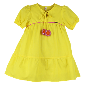 VESTIDO AMARELO FLUOR