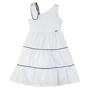 VESTIDO TECIDO MAQUINETADO