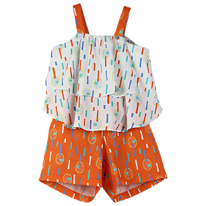 CONJUNTO ESTAMPA RAQUETADA
