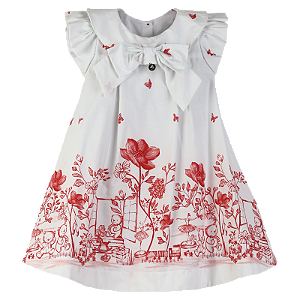 VESTIDO ESTAMPA DESPERTAR DOS BRINQUEDOS