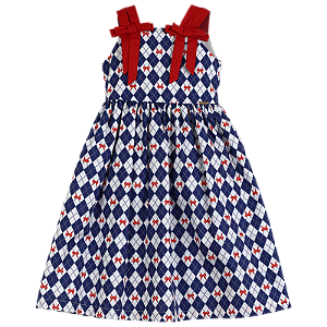 VESTIDO ESTAMPA ENTRE LAÇOS
