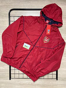 Jaqueta Corta Vento Arsenal - Tamanho P,M,G,GG e GGG