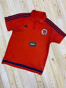 Polo Adidas Colômbia - Tamanho M
