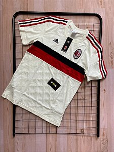 Camiseta Adidas Milan - Tamanho P serve M
