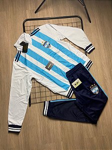 Agasalho Seleção Argentina - Tamanho P,M,G,GG e GGG