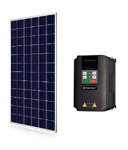 Kit Solartech Inversor Pk11kh + 30 Painel Solar 340wp Para Bomba Até 10cv Trifásico 380v