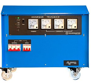 Iinversor Carregador Off Grid Technomaster Tm21s-t 48v 10kva Trifasico 220/380v