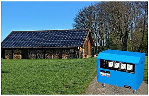 Inversor Carregador Off Grid Technomaster Tm21s-T 5kva 48vcc Trifasico 127/220v