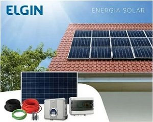 Kit Gerador Solar Fotovoltaico Kit 32,4kwp Placas 450w Elgin