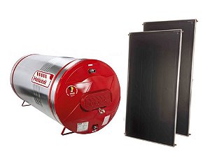 Kit Solar Heliotek Boiler de Alta Pressão Mkp500 500l + 3 Coletor Solar Placa Mc2000 1,8x1