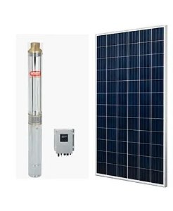 Kit Bomba Dagua Solar Thebe Ecaros 3tsm Ce 8 Estagios 270w 44v + 1 Placa