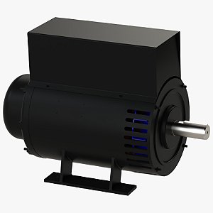 Gerador/Alternador Monofasico 25 Kva Compound Com Escova Nova Motores 110/220v