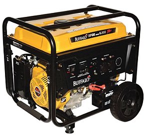 Gerador de Energia Gasolina Buffalo BFG 6500 Plus 6,5Kva 110/220v