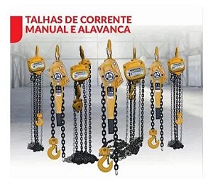 Talha de Corrente Mtc 1,0t 1000kg 5m Menegotti