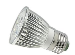 Lampada Led 3w Soquete E27 Bivolt em Aluminio
