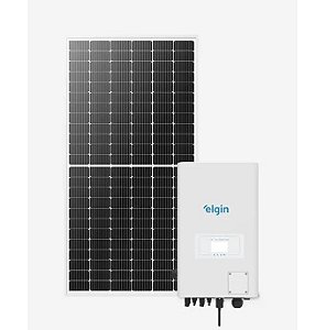 Kit Energia Solar Elgin 11,1kwp 555w 20kw 220v Mini-metálico