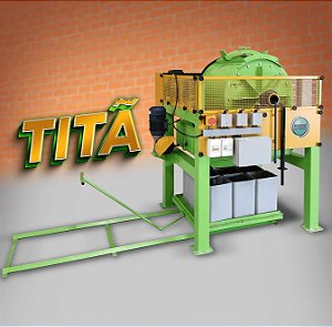 Processador Titã para Preparação do Material para Fabricação do Tijolo Ecológico