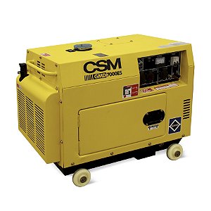 Gerador Portatil a Diesel Csm Gmd-5000es 6cv Monofasico 127/220v