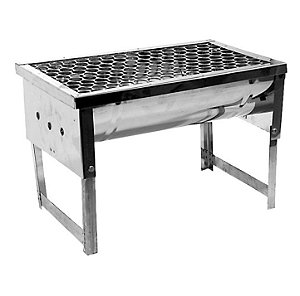 Churrasqueira Miau Inox 24x40x26