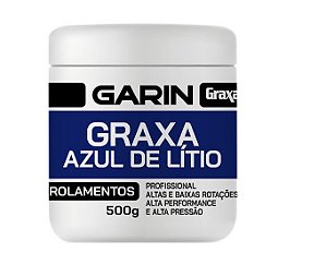 Graxa de Litio Azul B 500g Pote Garin