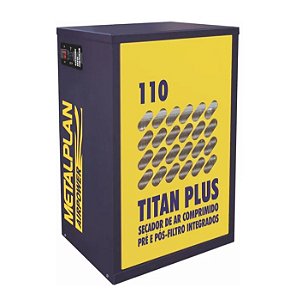 Secador de Ar Comprimido Titan Plus 110 Pcm Monofasico 220v Metalplan