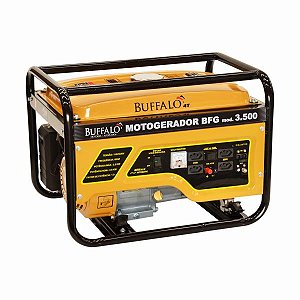 Gerador de Energia Gasolina Buffalo Bfg3500 3,25 Kva Monofasico 115/230v