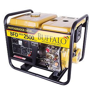 Gerador de Energia Diesel Buffalo Bfde 2500 2,0kva Monofásico P. Eletrica  115/230v