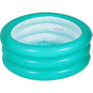 Piscina Inflável Kiddie Pool Bel 3 Anéis 43L 70Cm X 30Cm