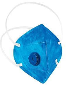 Kit 10 Máscaras Respirador Descartável Pff2 com Válvula