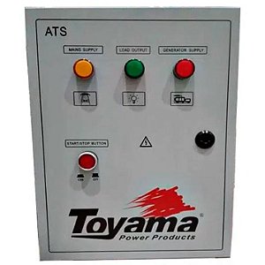 Painel Ats Ats12m220-n Toyama Monofasico 220v 40kva com Cabo para Operar com Smart Gen