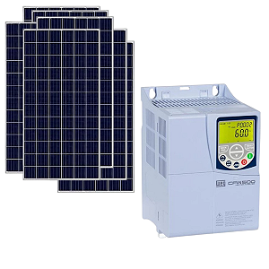 Kit Weg Bomba de Agua 5cv Trifasico 380v + 14 Placas