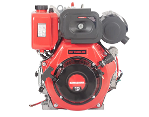 Motor Estacionario a Diesel 15cv Partida Eletrica Kawashima
