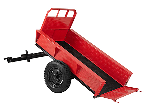Carretinha Agrícola Para Microtrator Tc1500kg CK1 Kawashima