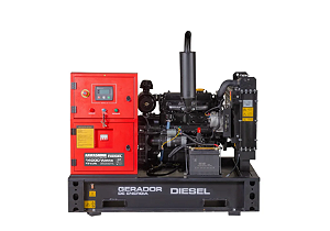Gerador de Energia a Diesel DLS 140-S 14000w 220V/127V Kawashima