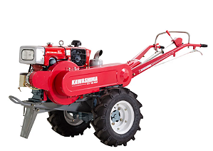 Microtrator ZT18-NM Diesel 18cv Partida Elétrica Kawashima