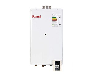 Aquecedor Rinnai Digital a Gás Glp Reu-2402 Fea 32,5l Ch. 100mm
