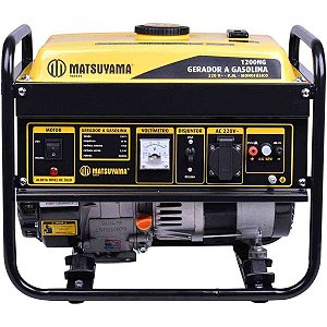 Gerador Matsuyama Gasolina 4t Partida Manual 1.200w - 220v