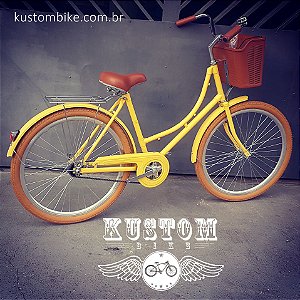 Bicicleta Estilo Holandesa Retrô Vintage - Estilo Caloi Ceci Antiga - Personalizavel