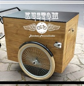 Kit Unitario - 1 Roda Para Food bike e Carrinho Gourmet- FoodBike Bicicleta
