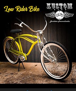 Bicicleta Low Rider Rodas 72 Raios Old School - Low Bike LowBike Verde