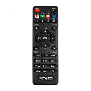 CONTROLE TVBOX AQUARIO 9123