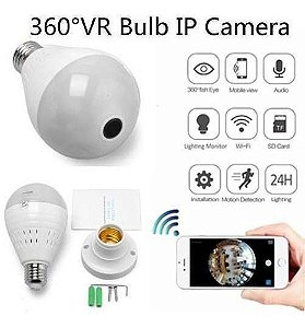 CAMERA IP LAMPADA 1080P